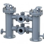 9. WooSung - Duplex Strainer - 3 Way Ball Valve Type